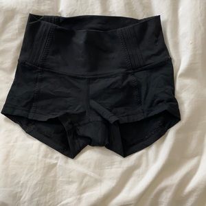 Black lululemon shorts